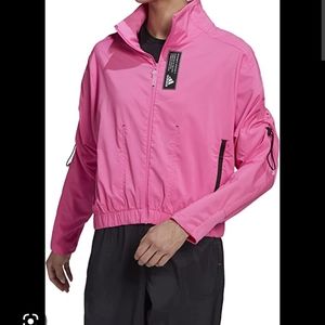 NEW Adidas Primeblue Jacket Mesh Windbreaker 1X